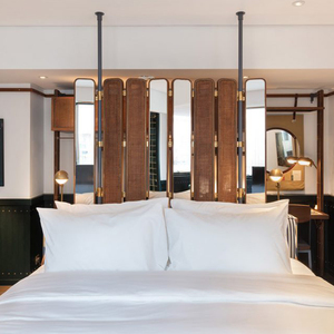 Solution de mobilier tout-en-un pour complexes hôteliers de luxe : Suite de chambre artistique et moderne pour projets hôteliers de grande envergure - Product Image 2