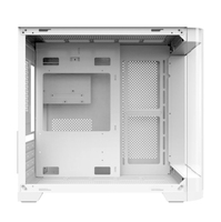 Lovingcool Fabricant Personnalisé Blanc Micro ATX Boîtier d'ordinateur Tours RGB Gamer PC Cabinet Châssis Boîtiers de bureau Boîtier PC de jeu