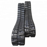 Chenilles de remplacement en caoutchouc naturel HNGM pour engins lourds 300x52.5Nx90 pour excavatrice sur chenilles, garantie 12 mois