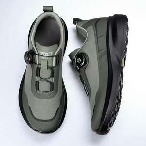 Zapatillas Deportivas Amarillas Transpirables y Cómodas para Hombre, con Cierre Automático, Antideslizantes, para Caminar, Skateboarding, Primavera, Verano y Otoño - Product Image 5