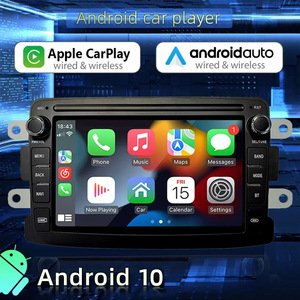 Autoradio Android 7" per <span class=keywords><strong>Dacia</strong></span> Logan Dokker Duster <span class=keywords><strong>Sandero</strong></span> <span class=keywords><strong>Lodgy</strong></span> 2012-2017 Renault Captur Symbol con Carplay e Navigazione GPS - Product Image 2