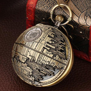 Reloj <span class=keywords><strong>de</strong></span> Bolsillo Estilo Antiguo, Inspirado en Películas <span class=keywords><strong>de</strong></span> <span class=keywords><strong>Guerra</strong></span> Americanas, Musical, Steampunk, con Colgante <span class=keywords><strong>de</strong></span> Cuarzo, No Resistente al Agua, Regalo para Niños, Nueva Melodía Musical - Product Image 4