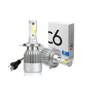 GVIEW Kit de faróis de carro LED 36W C6 H4 H7 H11 à prova d'água Lâmpadas de faróis de LED de gênero
