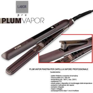 Piastra professionale per capelli con Display LCD in ceramica MCH fonte elettrica Logo personalizzato-per uso domestico e RV - Product Image 1