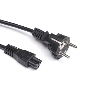 High Quality Ac With A Plug C13 Electricity Cables Brazil 3 Pin Au Cabel Eu Computer 220v Ac Power Replacement Cord