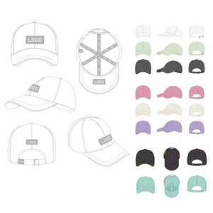 Gorra de Béisbol de 6 Paneles, Sin Estructura, con Logotipo Bordado Personalizado, Color Negro, Estilo Dad Hat, Marca Privada - Product Image 4