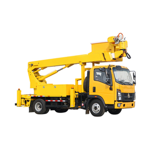 Xe nâng người trên cao HOWO <span class=keywords><strong>24m</strong></span> của Trung Quốc, xe thùng cách nhiệt, cần cẩu, xe 6 bánh, giàn giáo làm việc trên cao - Product Image 1