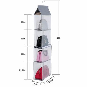 Non-Woven Fabric Hanging Storage Organizer Double Side Over the Door Storage <b>Bag</b> - Product Image 4