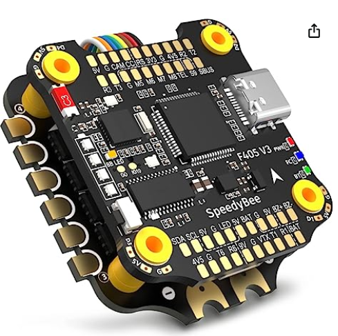 Hot SpeedyBee F405 V3 F4 Stack Flight Controller 30x30 4in1 50A ESC Wireless Betaflight Blackbox Barometer for Fpv Racing Drone