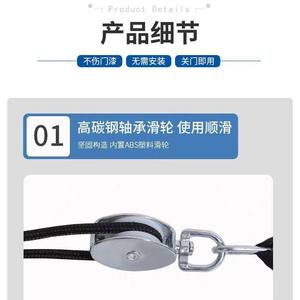 Equipo de ejercicios para el hombro con polea de rehabilitación para miembros superiores, para uso doméstico, para la recuperación de pacientes mayores con accidentes cerebrovasculares. - Product Image 5