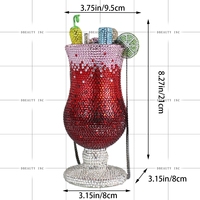 Sac de soirée gobelet de luxe décontracté entièrement orné de diamants pour femme, pochette scintillante en cristal tendance pour mariages, bals et événements de gala