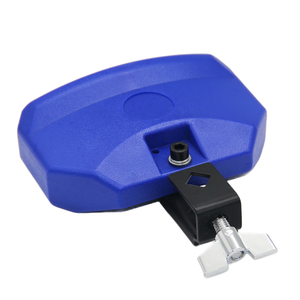 Suministros del fabricante Juego de batería Accesorios de acompañamiento en stock Tonos altos y bajos Baquetas cuadradas rojas y azules de plástico - Product Image 1