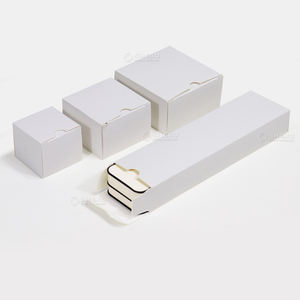 Caja de Joyería Cuadrada de Cuero PU con Logotipo Personalizado, Caja de Empaque para Anillos de Boda, Aretes y Joyas - Product Image 4