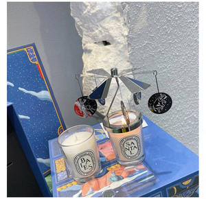 Caja de Regalo con Vela Cilíndrica de Aromaterapia y Cubierta de Vela con Forma de Caballo, Regalo para Nochebuena, Navidad y Año Nuevo - Product Image 6