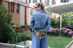 Affidabile borsa in pelle personalizzata di marca italiana classica stile Rock Mini borsa da donna per tutte le stagioni - Product Image 5