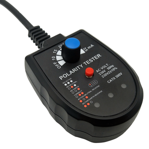 ตัวทดสอบเต้ารับไฟ LED พร้อมจอแสดงผลแบบอะนาล็อกวัสดุพลาสติกสำหรับใช้ในครัวเรือน110V-250V ความปลอดภัย S2001 RCD/<span class=keywords><strong>GFCI</strong></span> - Product Image 4