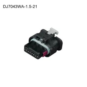 Hembra de 4 pines conectores automotrices y Terminal de conector de cable DJ7043WA-1.5-21