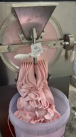 160l/H Etl Gecertificeerde Commerciële Gelato Hard Ijs Sorbetto Machine Italiaanse Waterijsmaker Met Hoge Capaciteit