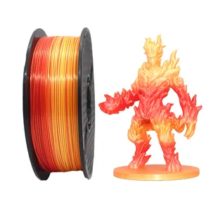 Sting3d seda fogo arco-íris filamento 1.75mm PLA 3d filamento 5kg PLA + ABS TPU WOOD PEEK ASA material de impressão 3d para impressora 3d