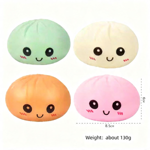 Giocattoli Squishy a Forma di Raviolo Kawaii - Antistress in TPR a Forma di Cibo Carino <span class=keywords><strong>per</strong></span> Bambini e <span class=keywords><strong>Adulti</strong></span> - Product Image 6