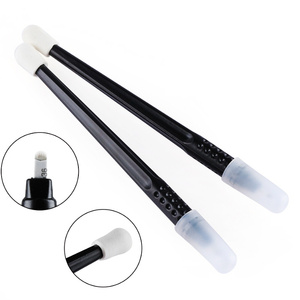 Soporte desechable para microcuchillas PMU, mango negro manual para tatuaje de cejas, para agujas 18U U Nano - Product Image 1