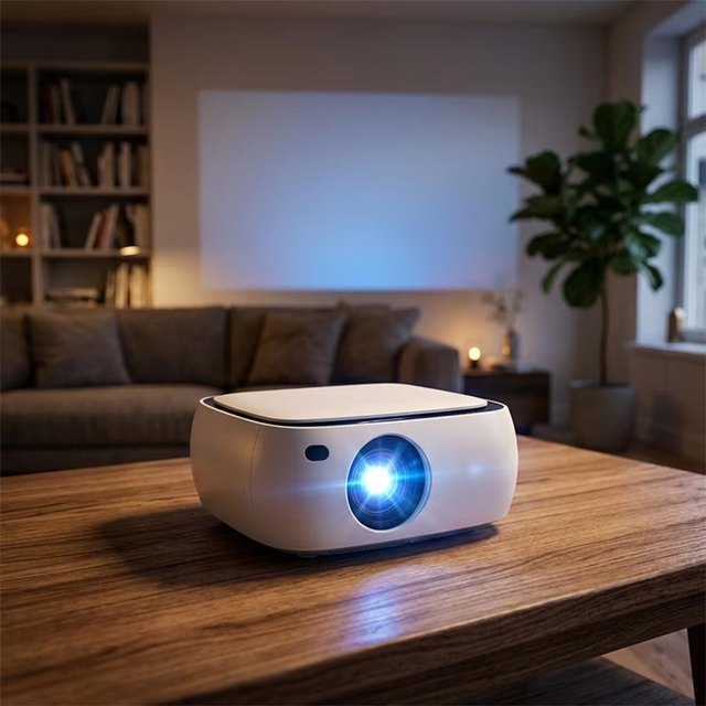 Sonok K1 Projector 1080P Decode 680Lumens Dual WiFi BT HIFI 10W Speaker Keystone Home Theater Beamer Projector