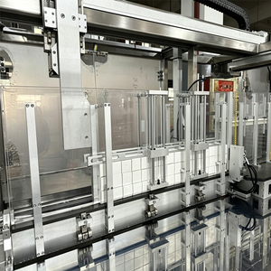 Ligne d'emballage entièrement automatique de qualité alimentaire / Construction en acier inoxydable 304 / Lavage facile / Pour produits laitiers et sauces - Product Image 3