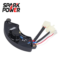 Régulateur de tension automatique Spark AVR, sortie 380V, 10A pour générateur à essence 5-6KW, plastique, 3 phases