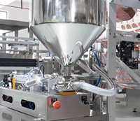 Machine de remplissage automatique de liquides pour mayonnaise, moutarde, crème de tomate, sauces, sauces pour pâtes, machine d'emballage pour petites entreprises