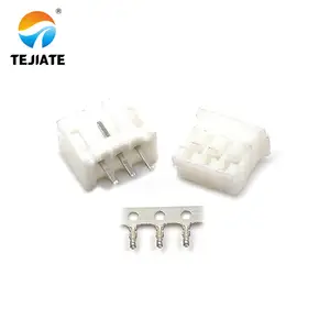 PH2.0 2P/3/8. 6-12p Stright/siku jarum 2.0MM kabel solar otomotif elektrik rj45 konektor Wanita