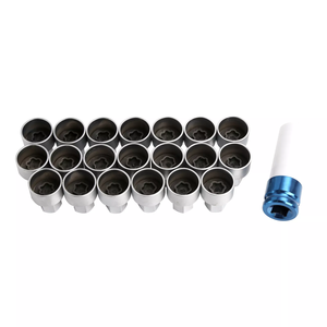21pc <strong>Locking</strong> <strong>Wheel</strong> <strong>Nut</strong> Stud <strong>Remover</strong> Tool <strong>Kit</strong> for BMW - Product Image 3