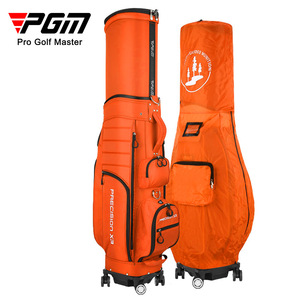 PGM QB062 <span class=keywords><strong>Sac</strong></span> <span class=keywords><strong>de</strong></span> <span class=keywords><strong>golf</strong></span> à roulettes <span class=keywords><strong>Chariot</strong></span> à roulettes en nylon unisexe Nouveau design élégant pour le voyage - Product Image 6