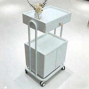 ร้านเสริมสวยระดับไฮเอนด์, ร้านทำผม, รถเข็นขนาดเล็ก, ชั้นวางของเฉพาะสำหรับร้านเสริมสวย, รถเข็นเก็บอุปกรณ์ - Product Image 2