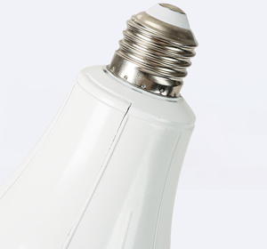 Ampoules LED d'urgence Yufly B22/E27 avec capteur, gradation progressive, alimentées par <span class=keywords><strong>batterie</strong></span>, rechargeables par USB, 3000K PBT 1800 Lumens Ra80 - Product Image 3