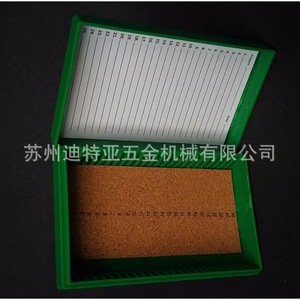 ASONE <b>Microscope</b> Slide Storage Box 41-5100 PP Material Chemical Resistant Japan Made - Product Image 5