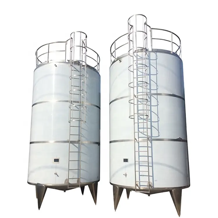 Fester chemischer Wassersp eicher tank aus rostfreiem Stahl Vertikaler horizontaler Lagert ank