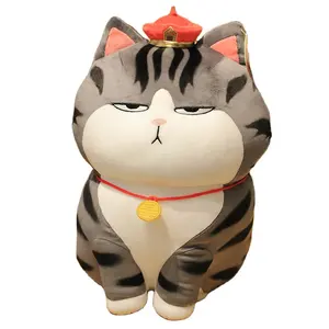 שומן חתול וכלב מציאותי Cartoon ממולא & בפלאש צעצועי עבור עסקים