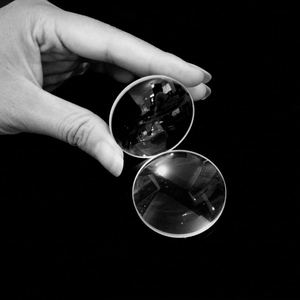 Verre optique Grand diamètre 50mm Prix des lentilles asphériques Lentille double convexe - Product Image 5