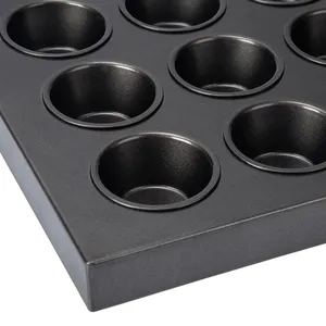 Custom 120 Cavity Mini Cake Baking Mold Flat Biscuit Tray