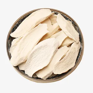 100% kökenli doğal toptan fiyat sebze dilim kurutulmuş beyaz çin Yam