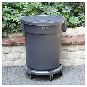 Contenedor de <span class=keywords><strong>Basura</strong></span> Grande para Exteriores, <span class=keywords><strong>Cubo</strong></span> de <span class=keywords><strong>Basura</strong></span> de Plástico con Tapa, Contenedor de Residuos Ecológico para Hotel, Mercado, Fábrica, Parque, Contenedor de Reciclaje para el Hogar - Product Image 4