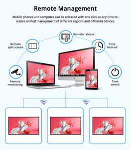 43 "50" 55 "65" Trần treo ANDROID 4K thông minh máy nghe nhạc quảng cáo độ sáng cao cửa sổ phải đối mặt với LCD hiển thị - Product Image 6