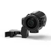 MR-3X Tactical Magnifier 1X Flip-to-Side QD Mount 6061 Aluminum Red Dot Sight Magnifier