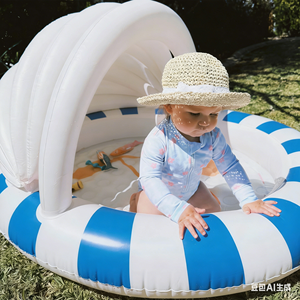 Piscine gonflable <span class=keywords><strong>pour</strong></span> enfants personnalisable avec ombrage, piscine <span class=keywords><strong>pour</strong></span> bébés, jeux d'<span class=keywords><strong>eau</strong></span> <span class=keywords><strong>pour</strong></span> tout-petits en plein air, vente en gros - Product Image 5