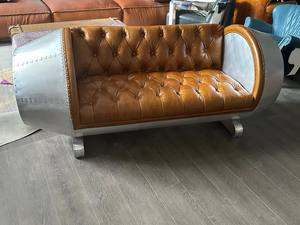 Ретро промышленный диван в стиле лофт гостиная кресло с самолетом дизайн двигателя для спальни обеденный и вилла диван Авиатор - Product Image 3