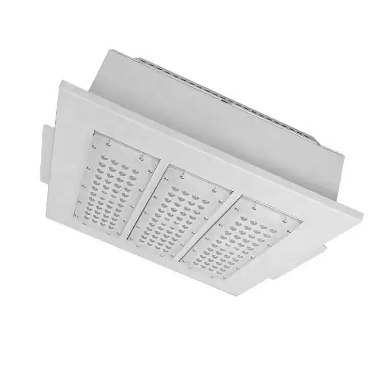 100W 150W 200W IP66 IK08 High Quality Led Industrial Commercial Lighting Canopy Light for Petrol Gas Station