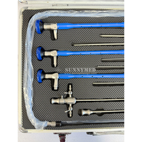 SY-P142 Juego de Artroscopio de Gran Angular Autoclavable con Pinzas, Cuchillo y Trócar para Cirugía Ortopédica de Rodilla