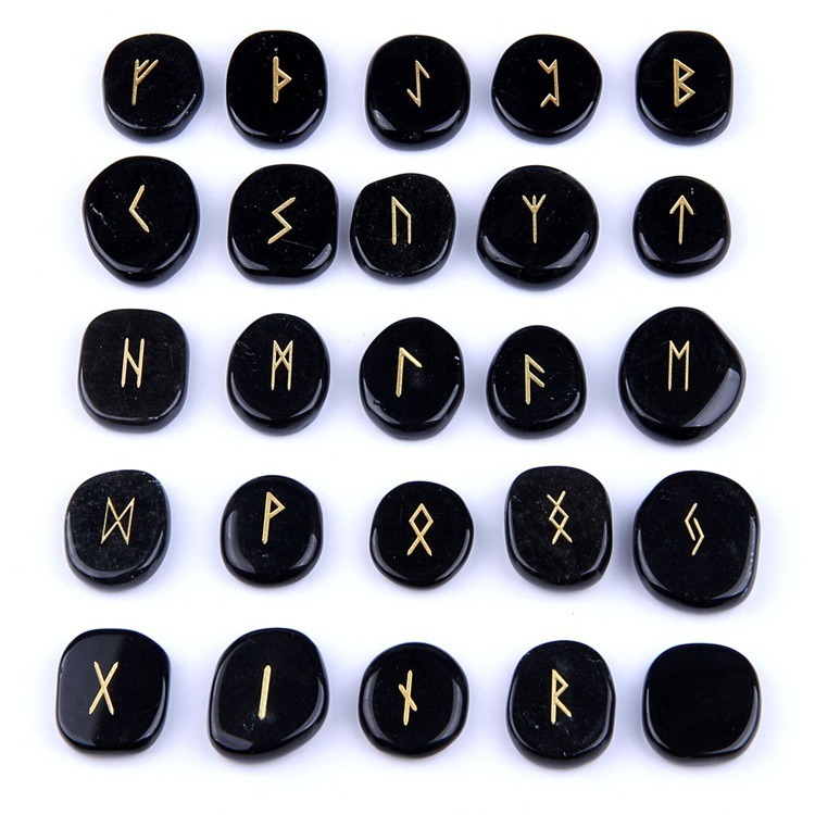 25 pièces d'obsidienne