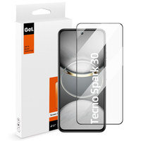 Protection d'écran en verre trempé haute teneur en aluminium, anti-rayures, anti-explosion, 9H, 2.5D, pour téléphone portable Tecno Spark 30