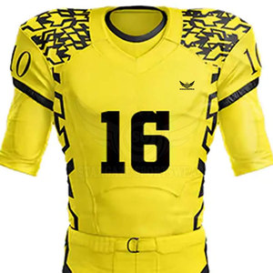 Uniforme de football américain fabriqué professionnel uniforme de football américain anti-rides durable pour les hommes - Product Image 2